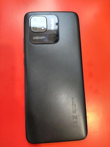 çat: Redmi 10C, 128 GB, rəng - Qara, Barmaq izi — 1