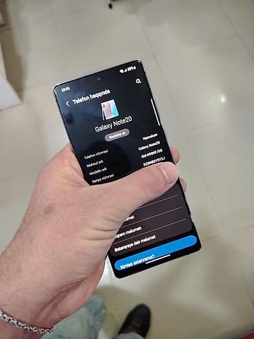 xarab televizor satiram: Samsung Galaxy Note20, 256 GB, rəng - Boz, İki sim kartlı — 3
