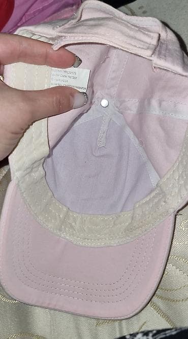 usaq paltarlar: Qız üçün qızılı parıltılı yazılı beysbol papağı - Rəng: açıq çəhrayı — 2