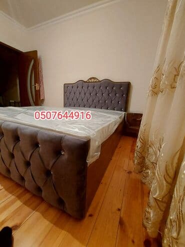 islenmis carpayilar: Yeni, İkinəfərlik çarpayı, Bazasız, Matras ilə, Siyirməsiz, Azərbaycan — 5