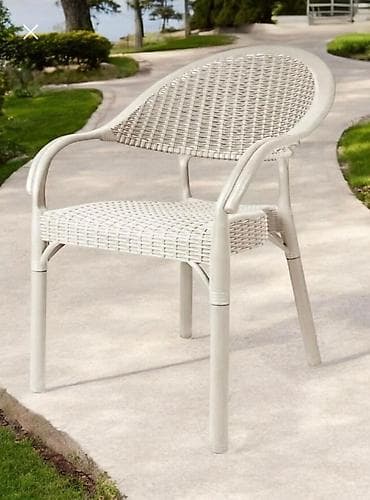 odun samovar satilir: Açıq hava üçün stol və oturacaq dəsti - Material: Havaya davamlı — 2