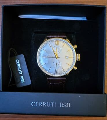 qol alti qaralmasi ucun krem: İşlənmiş, Qol saatı, rəng - Qəhvəyi — 2