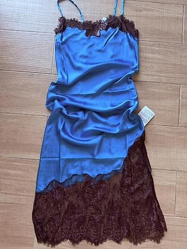pull and bear: TOPSHOP atlas slip don - Brend: TOPSHOP (etiketlidir) - Ölçü: UK 10 / — 4