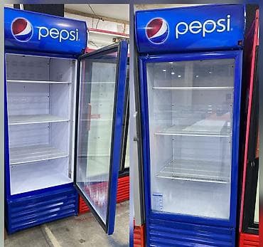 şok ceken: Pepsi brendli şüşə qapılı vitrin soyuducu - İri həcmli ticarət tipli — 1