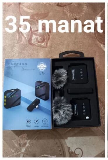 simsiz mikrafon: Yaxa mikrofonu — 1