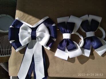 məktəb çantaları və qiymətləri: Məktəbli bantları və yaxalıq. İki dəfə istifadə edilib — 1