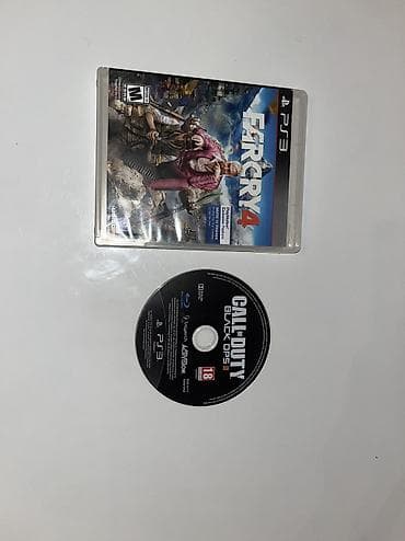 Farcry 3 ve call of duty disk oyunu ps 3 ucun ideal veziyyetdediler — 1