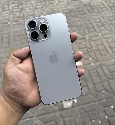 IPhone 15 Pro Max, 256 GB, Gümüşü, Face ID