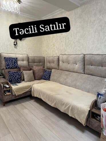 угловой диван в баку: Künc divan, İşlənmiş, Çatdırılma yoxdur — 1