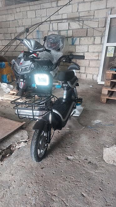 İdman velosipedləri: Elektrik velosiped/skuter - Rəqəmsal LCD panel: sürət, batareya — 8