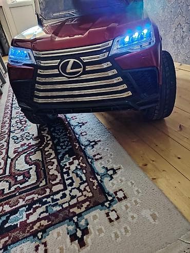 chevrolet oyuncaq maşınlar: Uşaqlar üçün elektrikli minik maşını – Lexus üslubunda, qırmızı rəng — 2