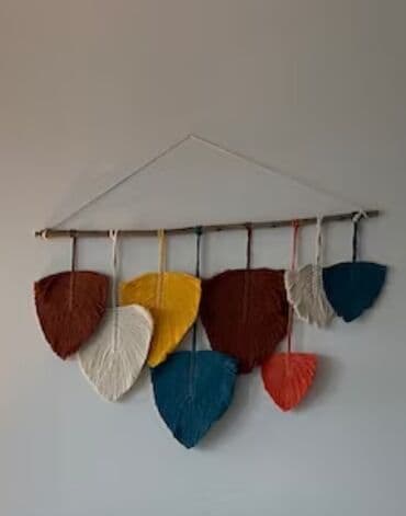 Fiqurlar: Dekor Pano makrame — 4