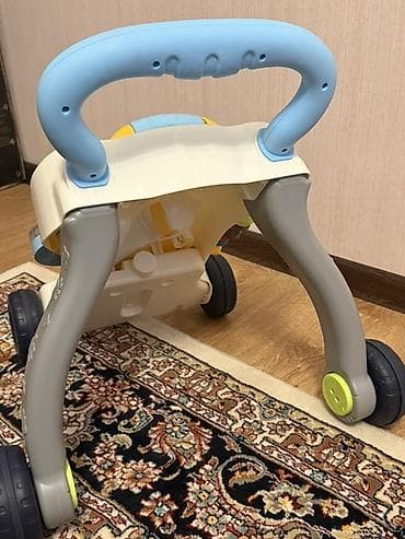 Yerimək üçün arabalar, çəliklər, əsalar, rollatorlar: Uşaq üçün interaktiv gəzdirici/aktivitə mərkəzi - 4 təkərli sabit — 3