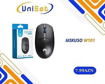 komputer aksesuarlari: Wireless Mikuso W101 Malus Şəhər: Bakı Malın tipi: Klaviaturalar və — 1