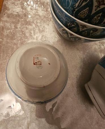 vilur sufreler: Kasalar, 6 ədədli dəst, rəng - Ağ, Farfor — 7