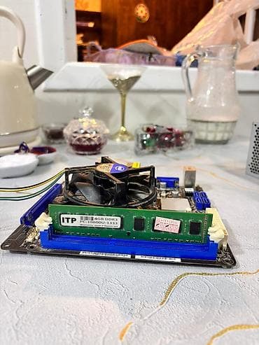 вентилятор для компьютера: ASRock H61M-VG3 ana plata + Intel stok soyuducu + 4 GB DDR3 RAM — 3