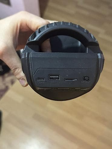 audio mikser: Portativ Bluetooth kolon – MOS-2058 - İki dinamikli güclü səs — 3