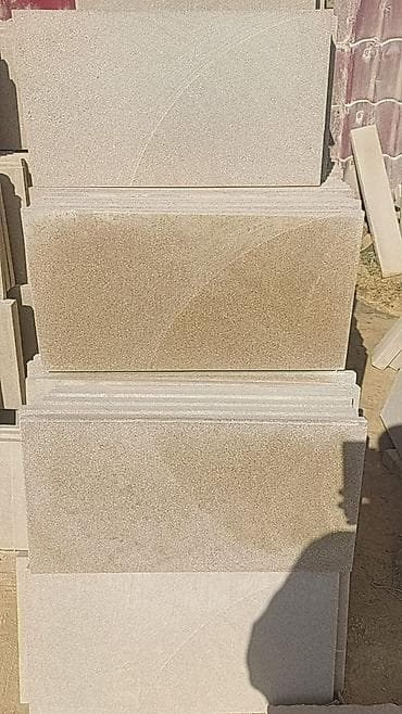 Qobustan qranit daşından dekor və tikinti məhsulları - Material