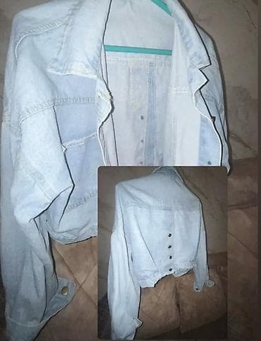 Джинсовая куртка, S, M