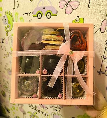 Digər ev dekoru: Hədiyyə qutuları və tematik setlər - Şirniyyat qutuları: Bölməli — 5