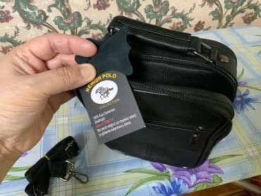 dəri kişi cantaları: Məşhur, original Türk brendi olan-“Newish Polo”nun asqılı, çiyin və əl — 5