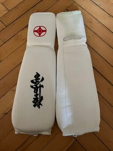 детские футбольные щитки: Kyokushin döyüş dəsti – 4 hissə Qol və baldır üçün qoruyucular (1 — 4