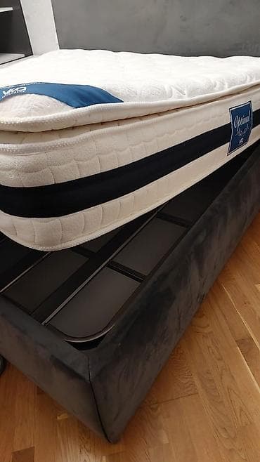 2 nəfərlik yataq satılır. eni 2m, uzunu 2m10 sm. Yeni alınıb Əla