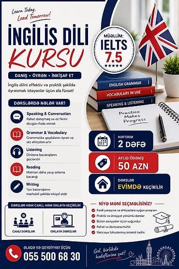 Ingilis dili müəlliməsi lalafo.az -da Ingilis dili müəlliməsi