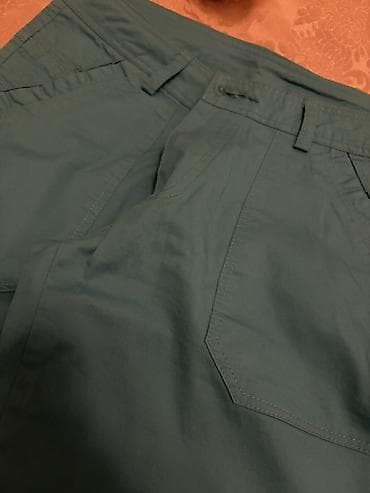 kadın: Kadannu brendi qadın şalvarı - Rəng: firuzə/mavi-yaşıl ton - Model — 4