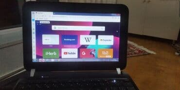 noutbook ekranı: HP mini noutbuk - Brend/model: HP (kompakt seriya, 11–12" sinif) - — 2