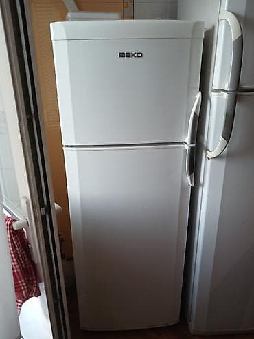 İşlənmiş 2 qapılı Beko Soyuducu Satılır, rəng - Ağ