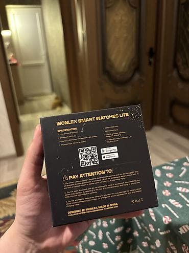 apple watch azerbaycan: Smart saat, Wonlex, Sensor ekran, rəng - Qara — 7