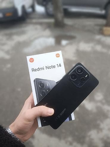 Redmi Note 14, 256 GB, rəng - Qara, İki sim kartlı