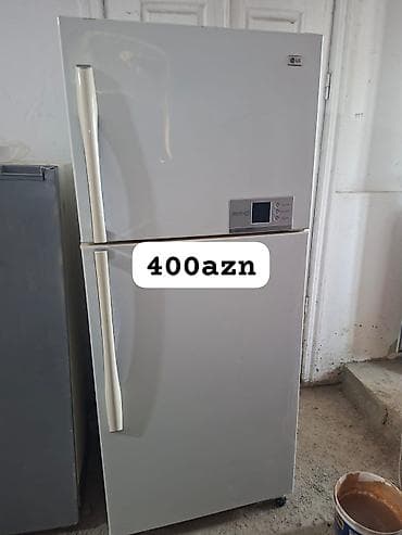 2 qapılı LG Soyuducu Satılır, rəng - Ağ, Təkərli