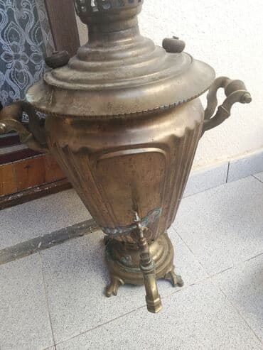 купить пианино бу: Məhsul: Antik pirinç samovar Təsvir: - Klassik, köhnə rus tipli — 4