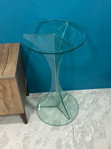 стеклянный стол офисный: Без зеркала — 1