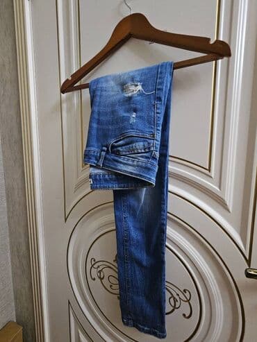 boş şalvar: Cinslər, rəng - Göy — 5