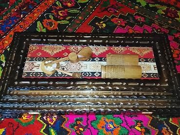 Əl işı taxta nərd+şaxmat dəsti vitrin çərçivəsində - Komlekt: nərd lalafo.az -da Əl işı taxta nərd+şaxmat dəsti vitrin çərçivəsində - Komlekt: nərd