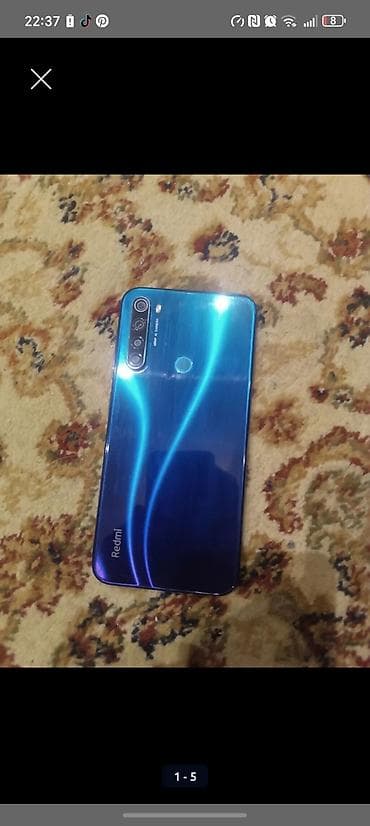 Redmi Note 8 (2021), 64 GB, rəng - Mavi, Barmaq izi