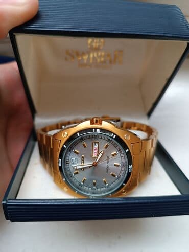 almaniyada saat neçədir: Yeni, Qol saatı, Alfajr, rəng - Qızılı — 2