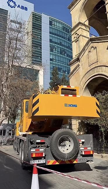 mini kran: 25 tonluq kran Aylıq və günlük icarəyə verilir. Kranın və operatorun — 9