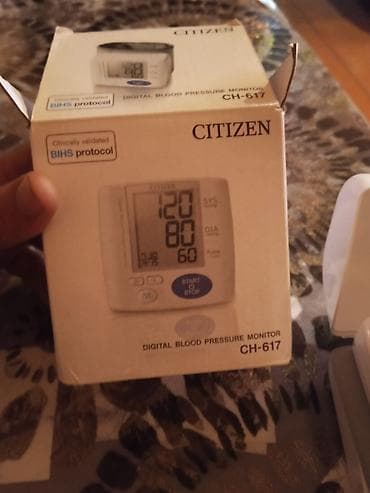 Tonometrlər: Whatsap 7.24 aktivdir Citizen CH-617 rəqəmsal qan təzyiqi monitoru — 1