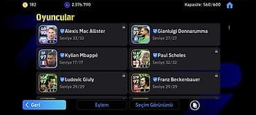İncəsənət və kolleksiyalar: EFootball hesabı/Pes Hesabı squad satışı – güclü komanda və zəngin — 7