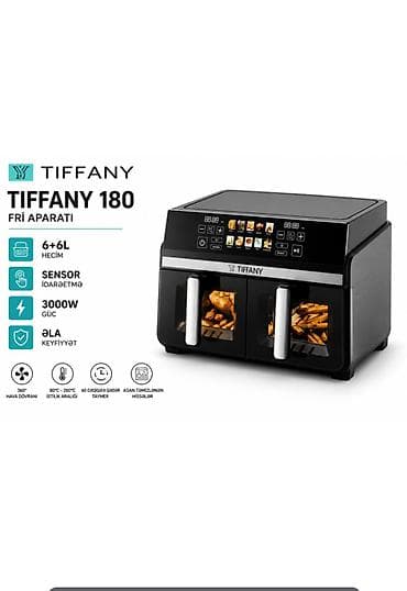 Tiffany 180 fri aparatı - İkili bölmə: 6+6 litr həcm – eyni vaxtda — 1