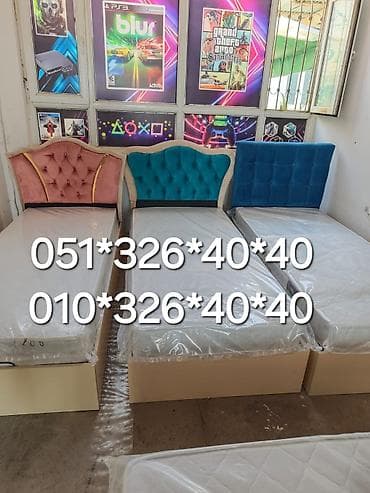 Yeni, Təknəfərlik çarpayı, Bazalı, Matras ilə, Azərbaycan