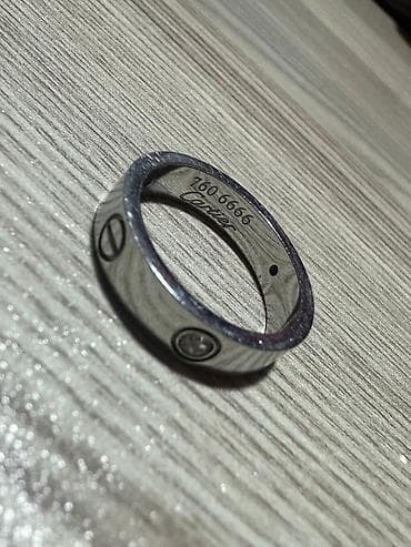 zergerlik: Üzük, Cartier, Ağ qızıl — 3