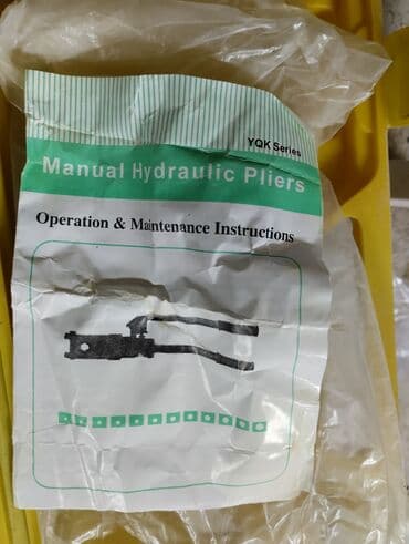 stall material: Hidravlik pres
Mis kabel başlıgını presləyir.
pres aparatı — 3