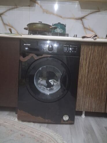 Paltaryuyan maşın Sharp, 6 kq, Ehtiyat hissələri kimi, Avtomat, Qurutma var, Kredit yoxdur, Ödənişli çatdırılma