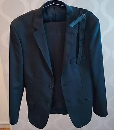 şalvar modelleri 2021: Kişi kostyum dəstləri - Model: Klassik 2 düyməli pencək + eyni rəngli — 1