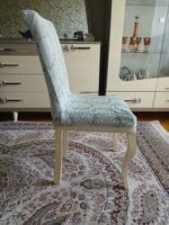 həyət stulları: Qonaq otağı üçün, İşlənmiş, Qatlanmayan, rəng - Bej Stul — 2